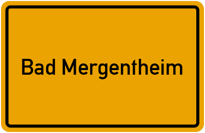 Branchenbuch Bad Mergentheim, Baden-Württemberg