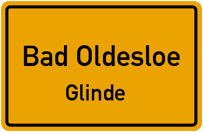 Straßenverzeichnis Bad Oldesloe Glinde