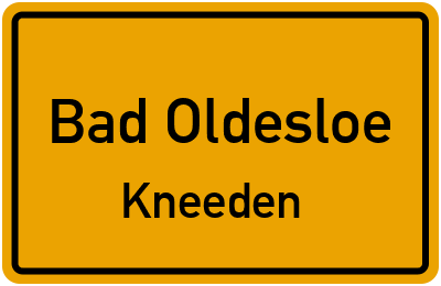 Straßenverzeichnis Bad Oldesloe Kneeden