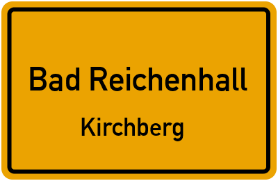 Straßenverzeichnis Bad Reichenhall Kirchberg
