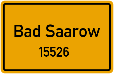 15526 Bad Saarow