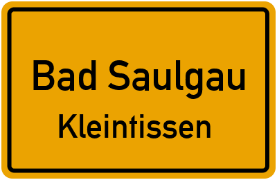 Straßenverzeichnis Bad Saulgau Kleintissen