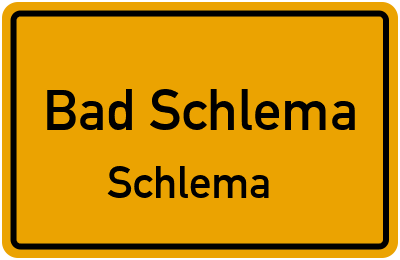 Straßenverzeichnis Bad Schlema Schlema