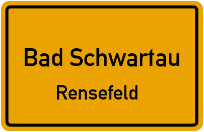 Straßenverzeichnis Bad Schwartau Rensefeld
