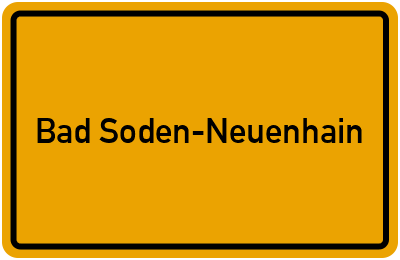 Branchenbuch Bad Soden-Neuenhain, Hessen
