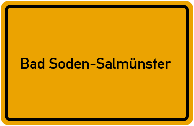 Branchenbuch Bad Soden-Salmünster, Hessen