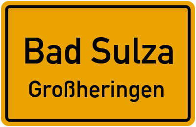 Straßenverzeichnis Bad Sulza Großheringen