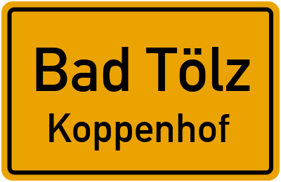 Straßenverzeichnis Bad Tölz Koppenhof