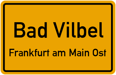 Straßenverzeichnis Bad Vilbel Frankfurt am Main Ost