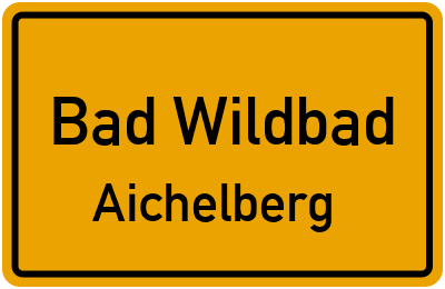 Straßenverzeichnis Bad Wildbad Aichelberg