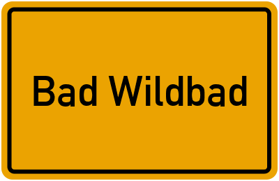 Branchenbuch Bad Wildbad, Baden-Württemberg