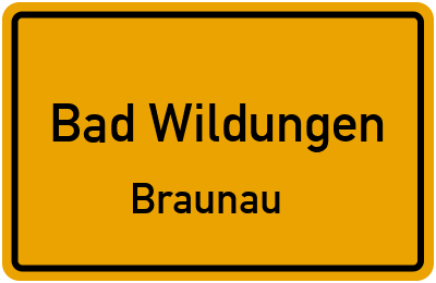 Straßenverzeichnis Bad Wildungen Braunau