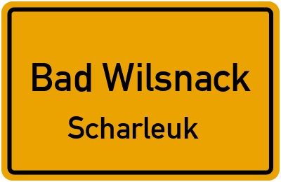 Straßenverzeichnis Bad Wilsnack Scharleuk