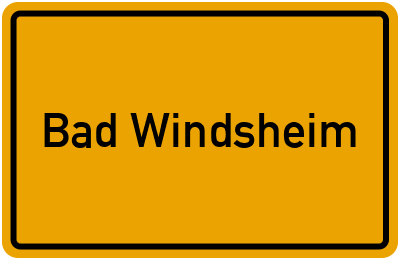 Wo liegt Bad Windsheim?