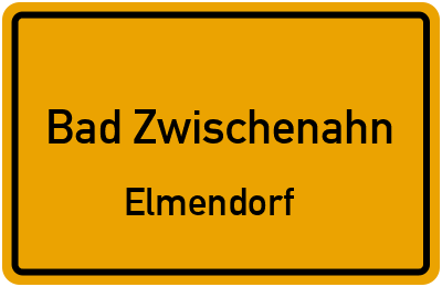 Straßenverzeichnis Bad Zwischenahn Elmendorf