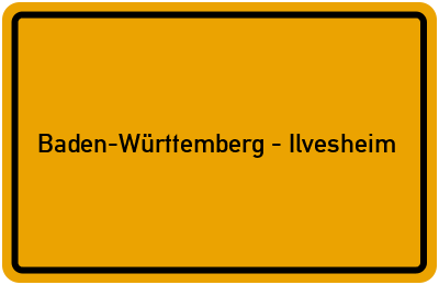 Branchenbuch Baden-Württemberg - Ilvesheim, Baden-Württemberg
