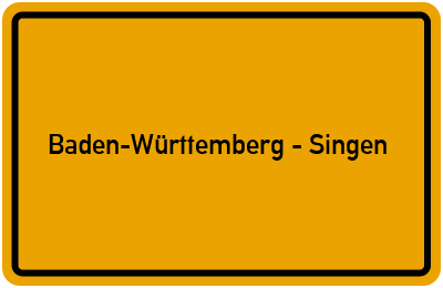 Branchenbuch Baden-Württemberg - Singen, Baden-Württemberg