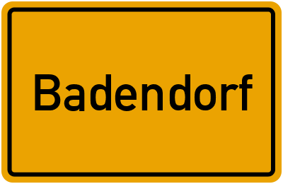 Badendorf in Schleswig-Holstein