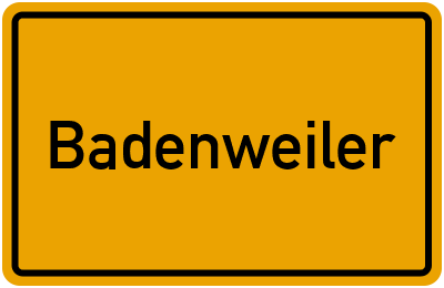 Badenweiler in Baden-Württemberg