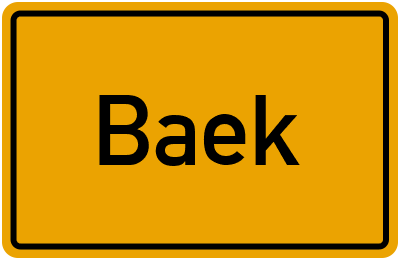 Baek Branchenbuch