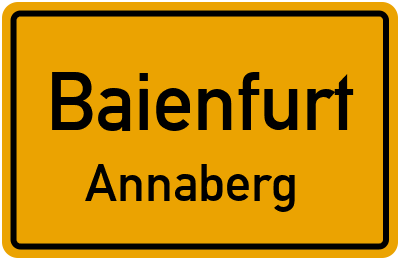 Straßenverzeichnis Baienfurt Annaberg