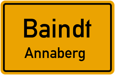 Straßenverzeichnis Baindt Annaberg
