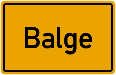 Balge in Niedersachsen
