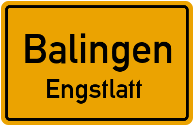 Straßenverzeichnis Balingen Engstlatt