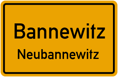 Straßenverzeichnis Bannewitz Neubannewitz