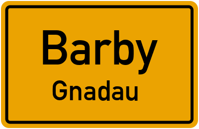 Straßenverzeichnis Barby Gnadau
