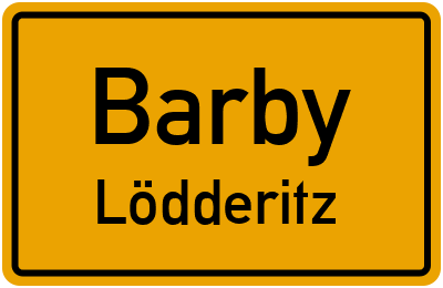 Straßenverzeichnis Barby Lödderitz