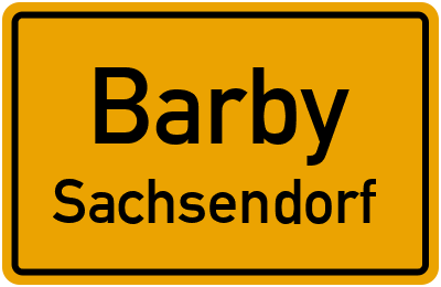 Straßenverzeichnis Barby Sachsendorf