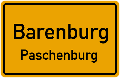 Straßenverzeichnis Barenburg Paschenburg