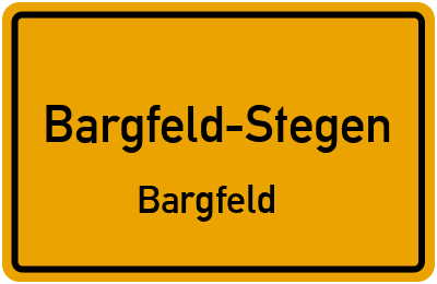 Straßenverzeichnis Bargfeld-Stegen Bargfeld