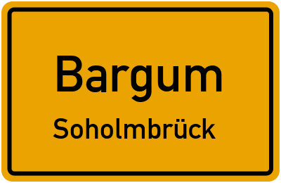 Straßenverzeichnis Bargum Soholmbrück
