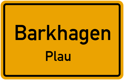 Straßenverzeichnis Barkhagen Plau