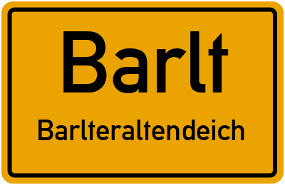 Straßenverzeichnis Barlt Barlteraltendeich