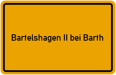 Bartelshagen II bei Barth