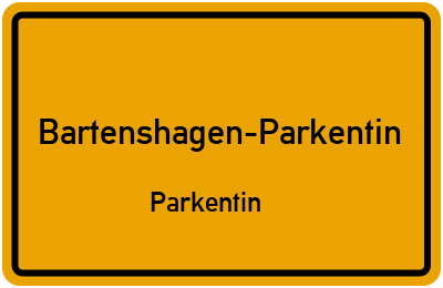 Straßenverzeichnis Bartenshagen-Parkentin Parkentin