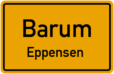 Straßenverzeichnis Barum Eppensen