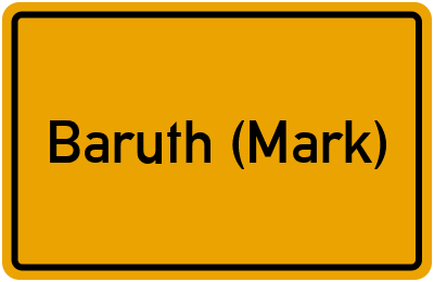 Baruth (Mark) in Brandenburg