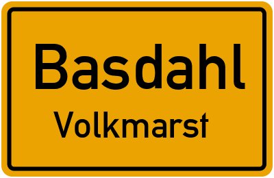 Straßenverzeichnis Basdahl Volkmarst