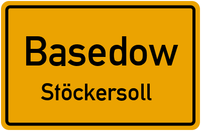 Straßenverzeichnis Basedow Stöckersoll
