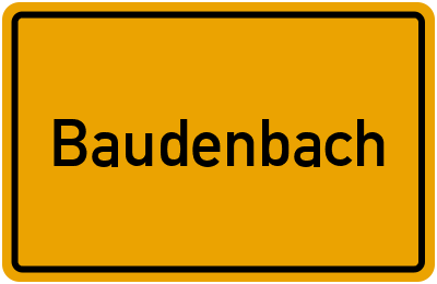 Wo liegt Baudenbach?