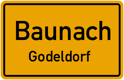 Straßenverzeichnis Baunach Godeldorf