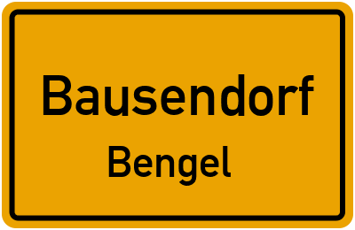 Straßenverzeichnis Bausendorf Bengel