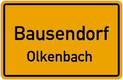 Straßenverzeichnis Bausendorf Olkenbach
