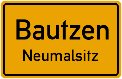 Straßenverzeichnis Bautzen Neumalsitz