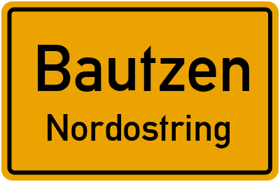 Straßenverzeichnis Bautzen Nordostring