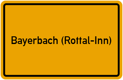 Bayerbach (Rottal-Inn) in Bayern